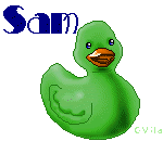DuckieGreenSam.gif